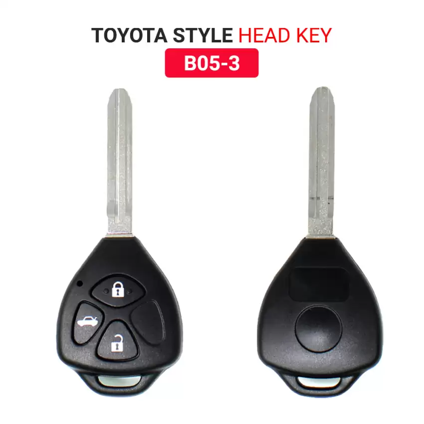 KEYDIY KD Remote Head Key Toyota Style 3 Buttons B05-3 - CR-KDY-B05-3  p-2