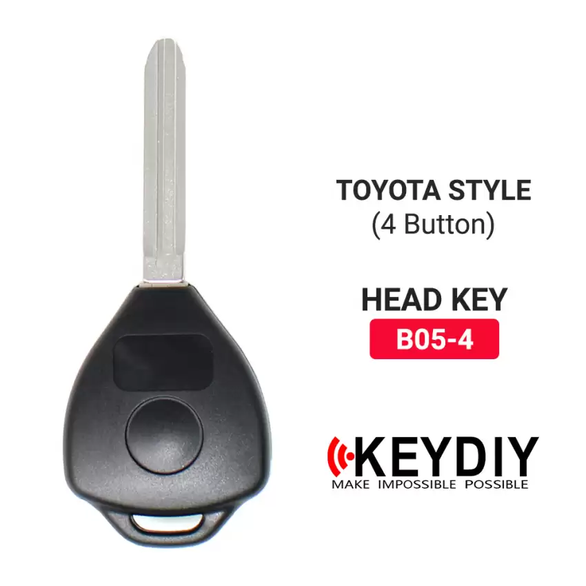 KEYDIY Car Remote Key Toyota Style 4 Buttons With Panic B05-4 - CR-KDY-B05-4  p-4