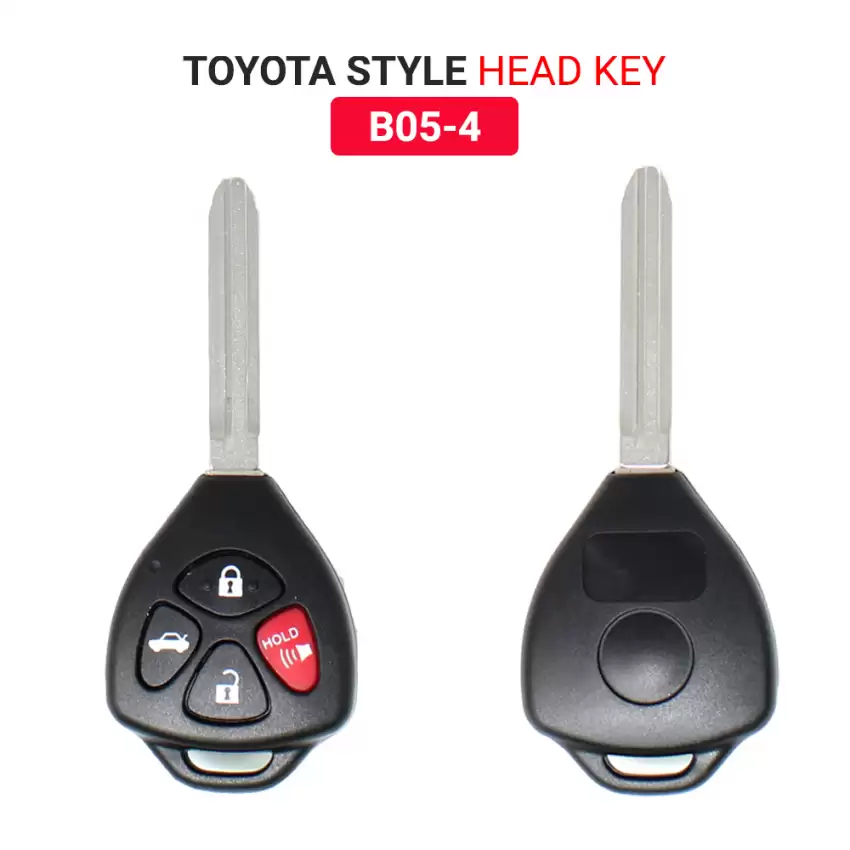 KEYDIY Car Remote Key Toyota Style 4 Buttons With Panic B05-4 - CR-KDY-B05-4  p-2