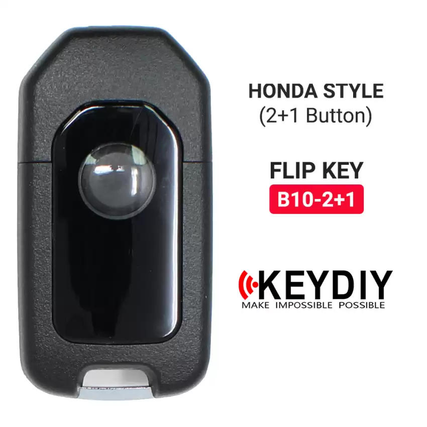 KEYDIY Flip Remote Honda Style 3 Buttons With Panic B10-2+1 - CR-KDY-B10-2+1  p-4