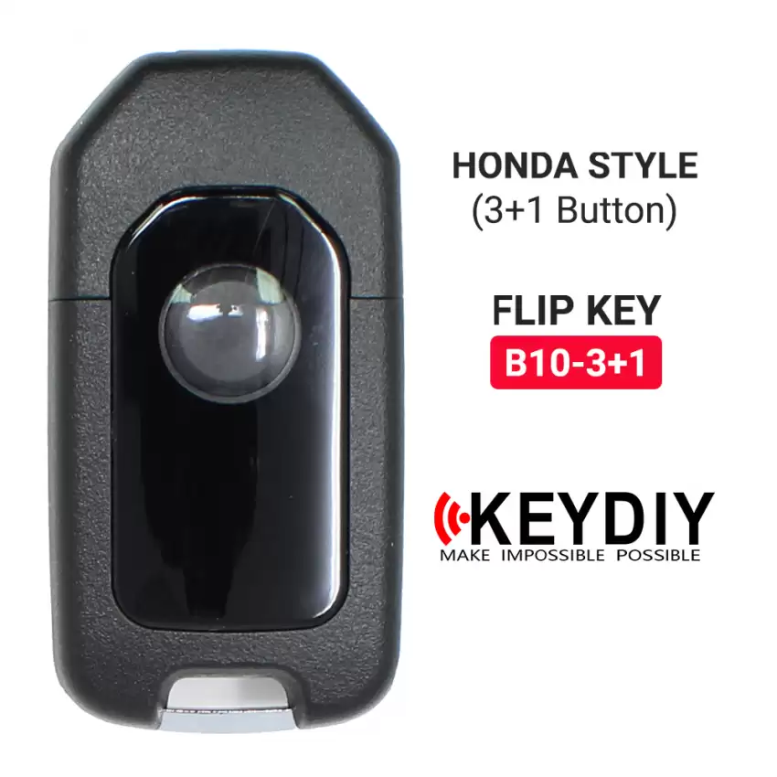 KEYDIY Flip Remote Honda Style 4 Buttons With Panic B10-4 - CR-KDY-B10-3+1  p-4