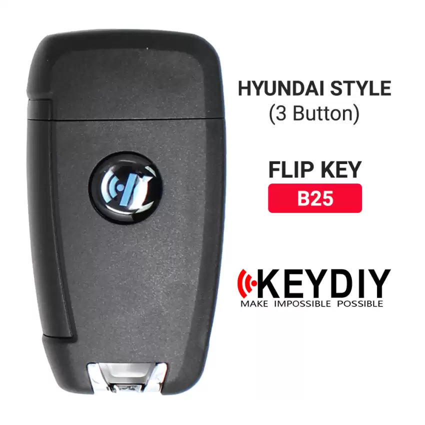 KEYDIY Flip Remote Hyundai Style 3 Buttons B25 - CR-KDY-B25  p-4