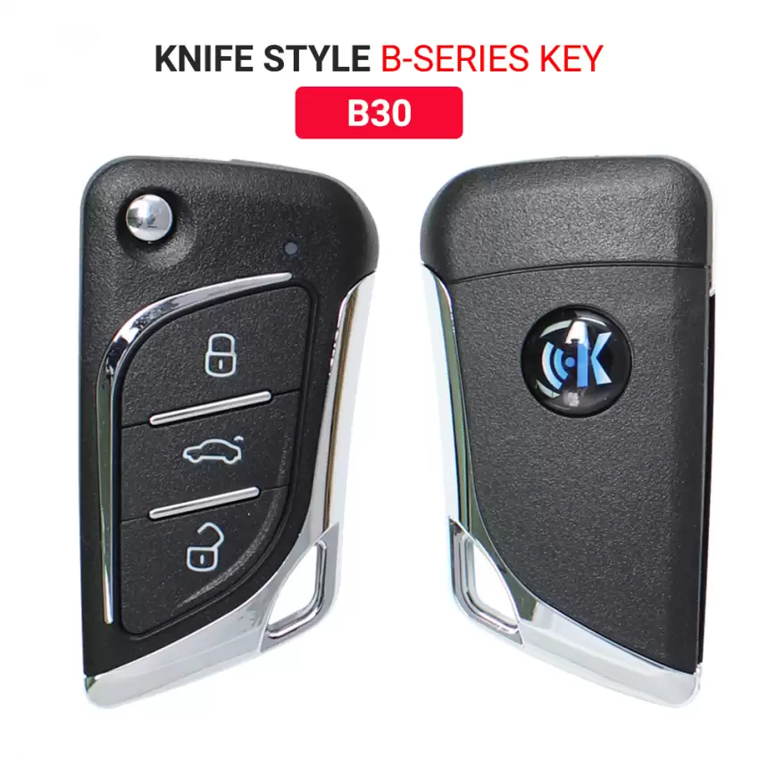 KEYDIY KD Universal Car Flip Remote Key Knife Style 3 Buttons B30 - CR-KDY-B30  p-2