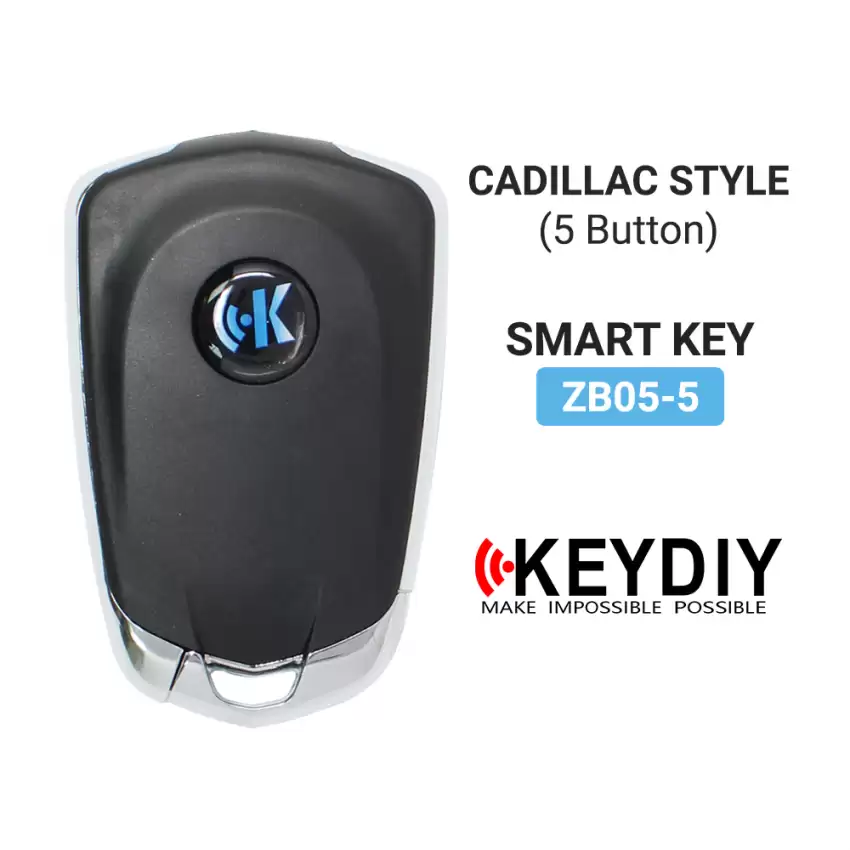 KEYDIY Universal Smart Proximity Remote Key Cadillac Style 5 Button ZB05-5 - CR-KDY-ZB05-5  p-5