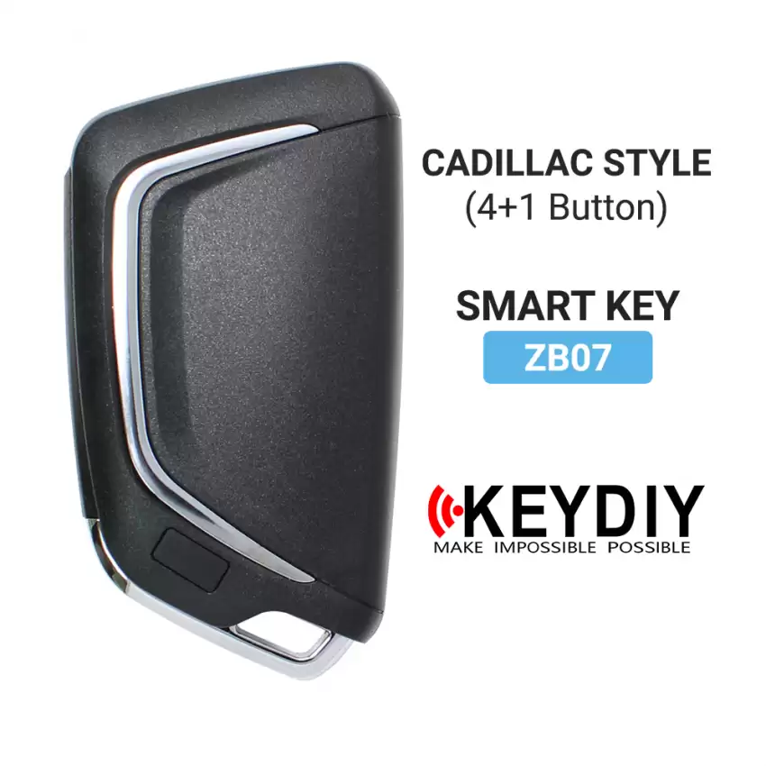 KEYDIY Universal Smart Proximity Remote Key Cadillac Style 5 Buttons ZB07 - CR-KDY-ZB07  p-5