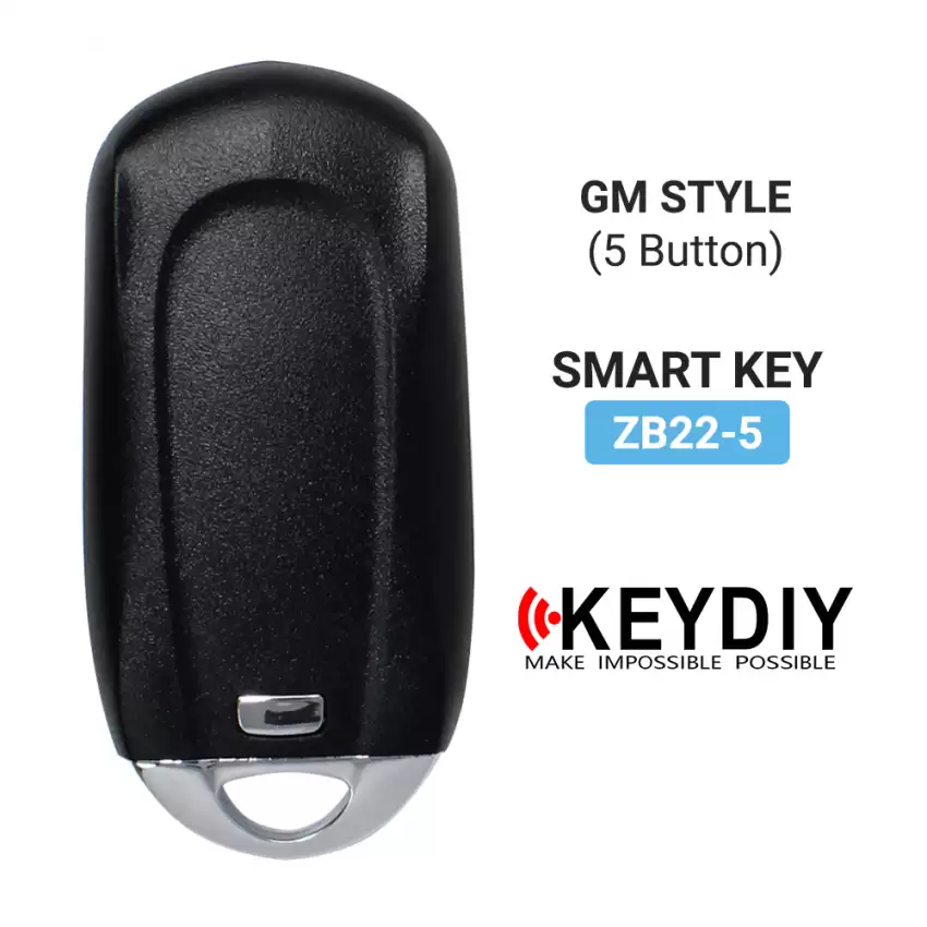 KEYDIY Universal Smart Proximity Remote Key GM Style 5 Buttons ZB22-5 - CR-KDY-ZB22-5  p-5