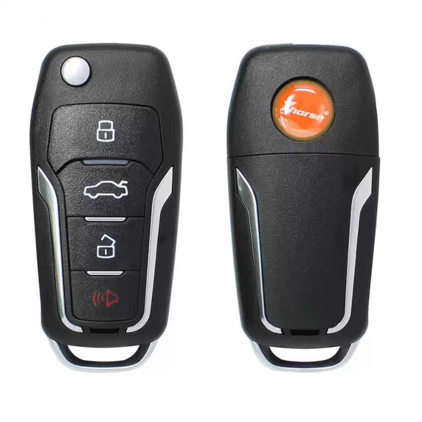 Xhorse Super Remote Flip Key Ford Style 4 Buttons XEFO01EN - CR-XHS-XEFO01EN  p-2