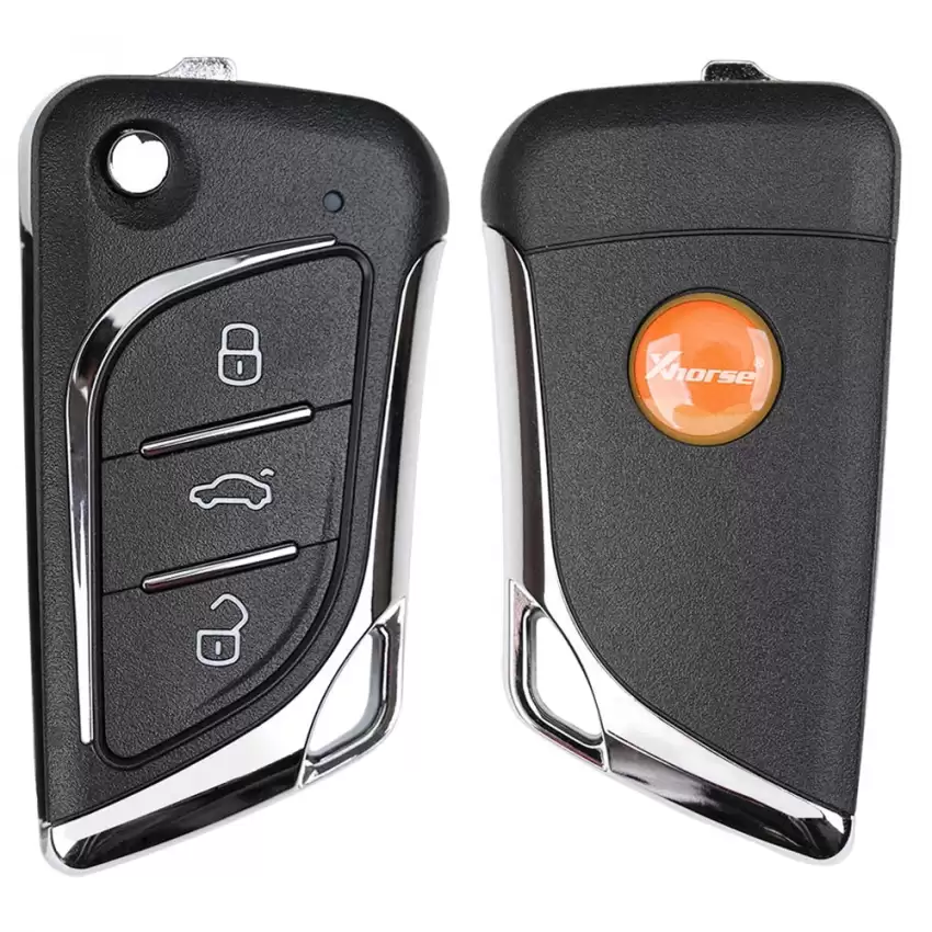 Xhorse Universal Flip Wire Remote Key Lexus Style 3 Buttons XKLKS0EN - CR-XHS-XKLKS0EN  p-3