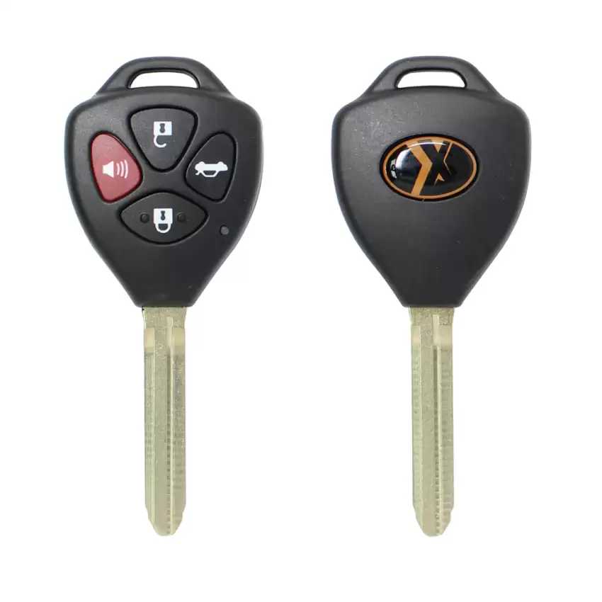 Xhorse Wire Flip Remote Key Toyota Style Triangle 4 Buttons XKTO02EN - CR-XHS-XKTO02EN  p-2