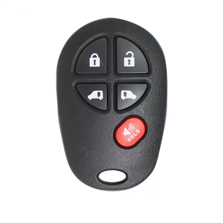 Xhorse Universal Wire Remote Toyota Style 5 Buttons XKTO08EN