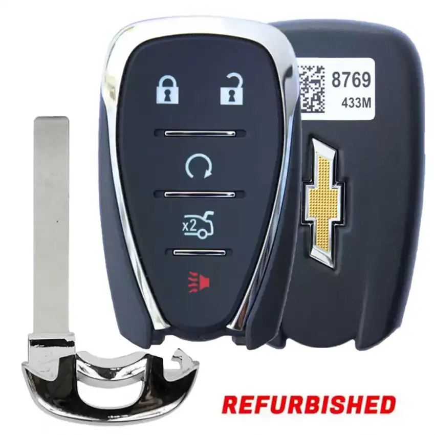 Chevrolet Smart Proximity Remote Key for 5 Button HYQ4EA 13508769 13529662 (Refurbished)