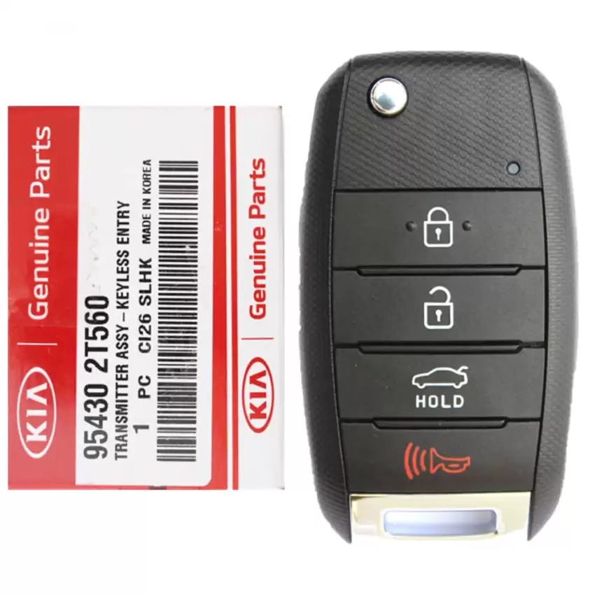 2014-2015 KIA Optima Flip Remote Key 95430-2T560 NYODD4TX1306-TFL