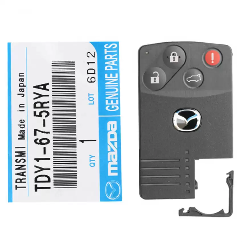 2007-2009 Mazda CX-9 CX-7 Smart Card Key TDY1-67-5RYA BGBX1T458SKE11A01