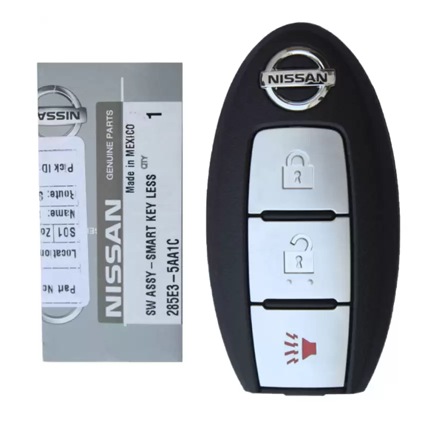 2015-2018 Nissan Murano, Pathfinder, Titan Smart Keyless Remote Key 3 Button 285E3-5AA1C KR5S180144014