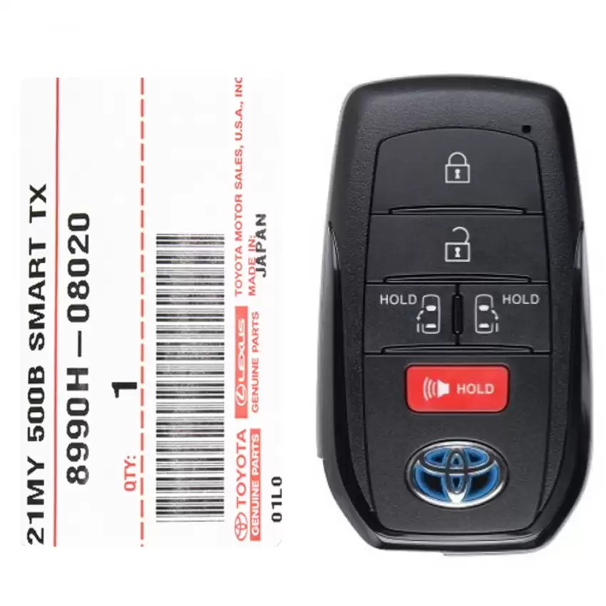 2021-2022 Toyota Sienna Smart Keyless Proximity Key 8990H-08020 8990H-08021 HYQ14FBX