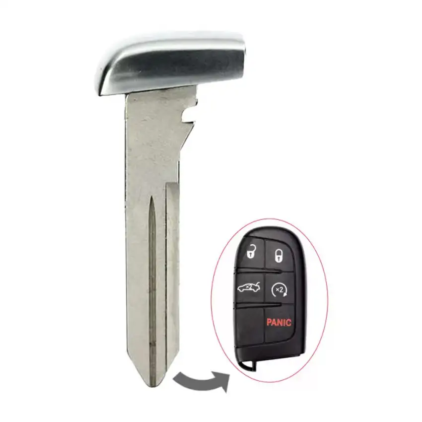 Emergency Key Blade For Chrysle / Dodge / Jeep Same as 68200221AA Y172 Without Hole