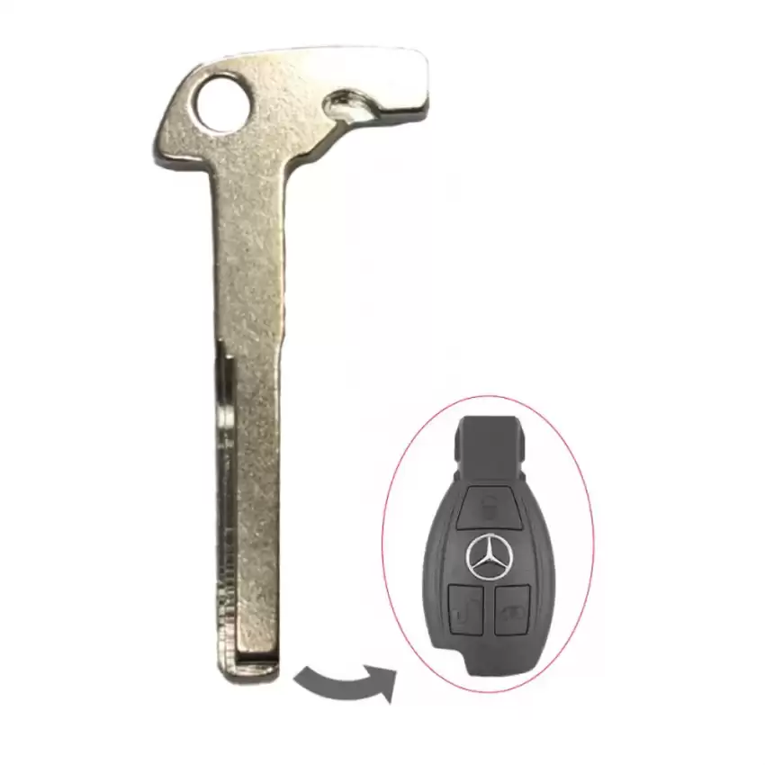 Emergency Insert Key Blade For Mercedes Sprinter HU64