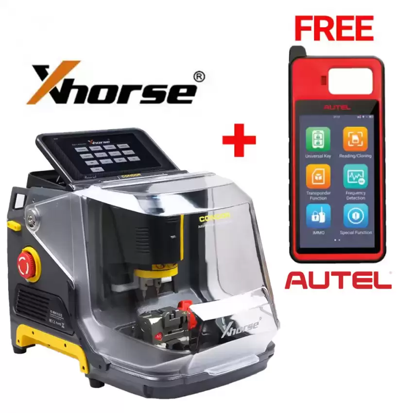 Bundle of Xhorse Condor XC-MINI Plus II and FREE Autel Universal Key Generator Kit KM100