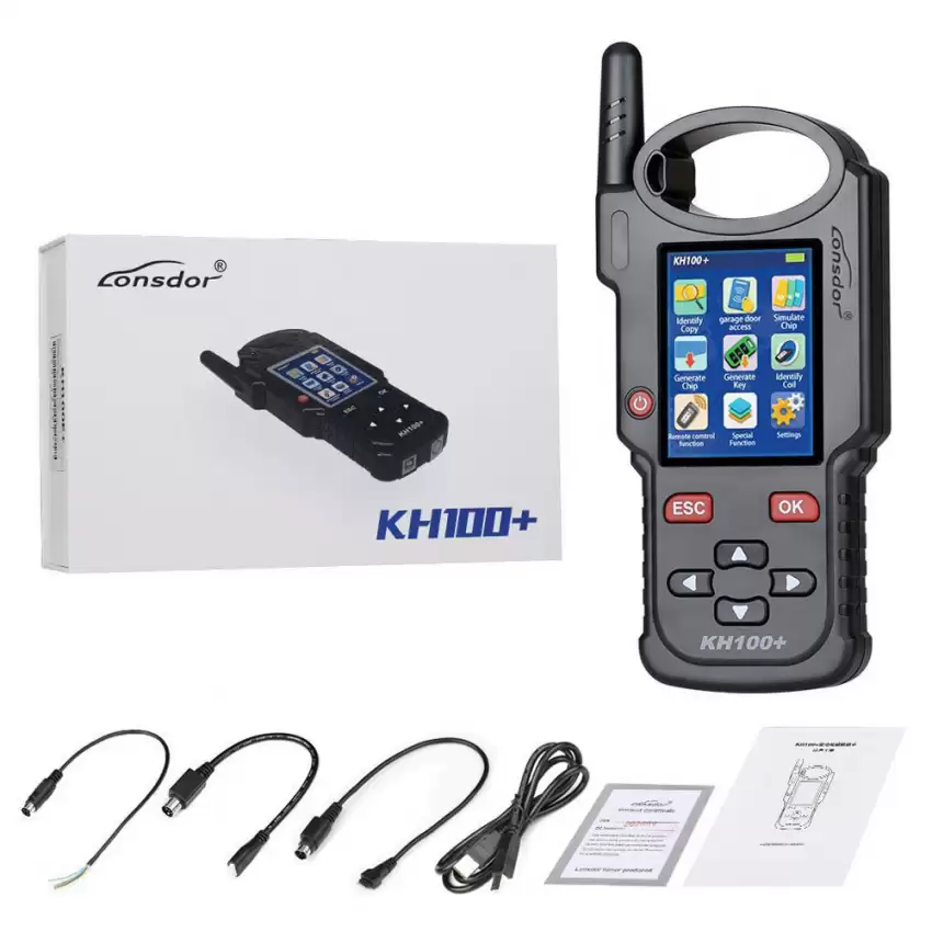 New High Quality Lonsdor KH100+ Full Featured Key Remote Programmer without Remotes 