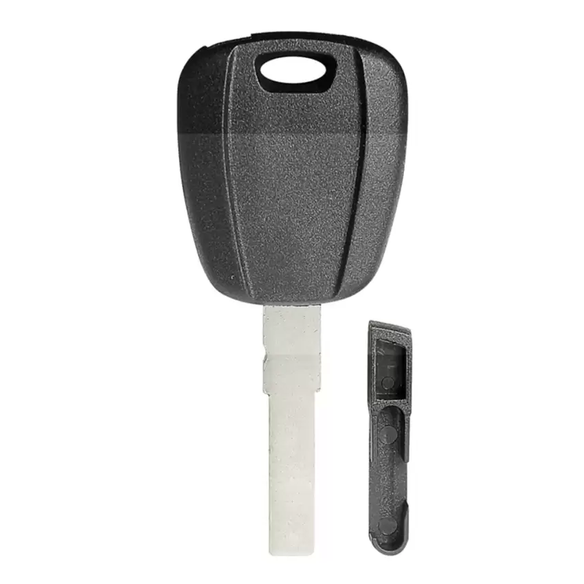 Transponder Key Shell For Fiat 500 SIP22 With Chip Holder
