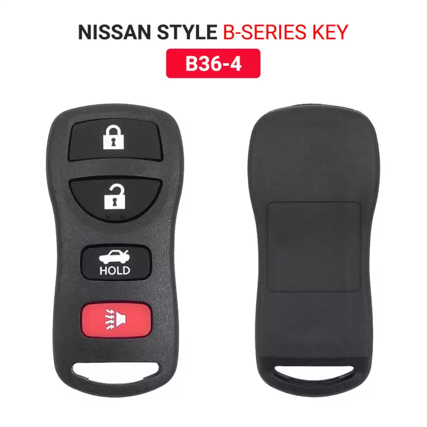 KEYDIY Universal Keyless Remote Key Nissan Style 4 Buttons B36-4 - CR-KDY-B36-4  p-3