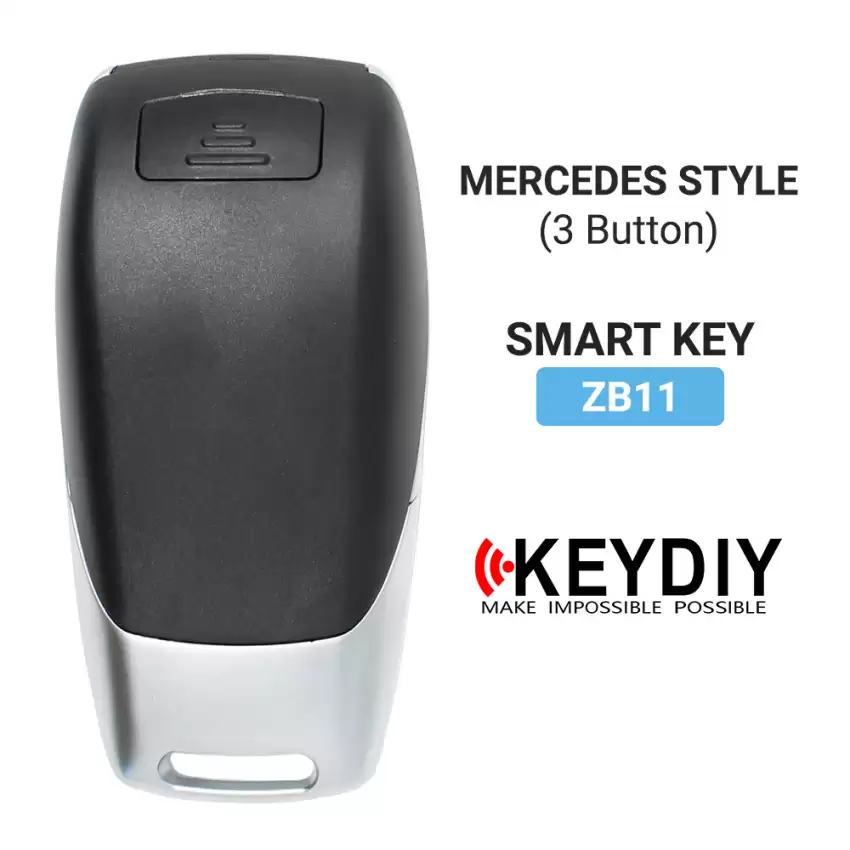 KEYDIY Universal Smart Proximity Remote Key Mercedes Style 3 Button ZB11 - CR-KDY-ZB11  p-5