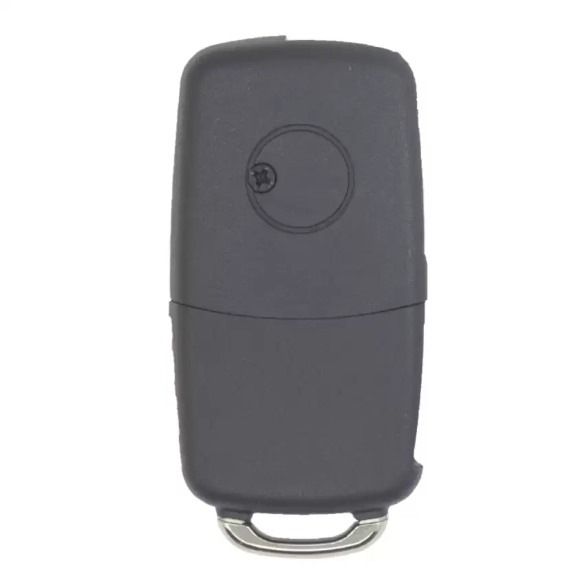 VW Flip High Quality Alternative Key Fob Case Shell, Key Fob Cover 4 Buttons Lock Unlock Trunk Panic