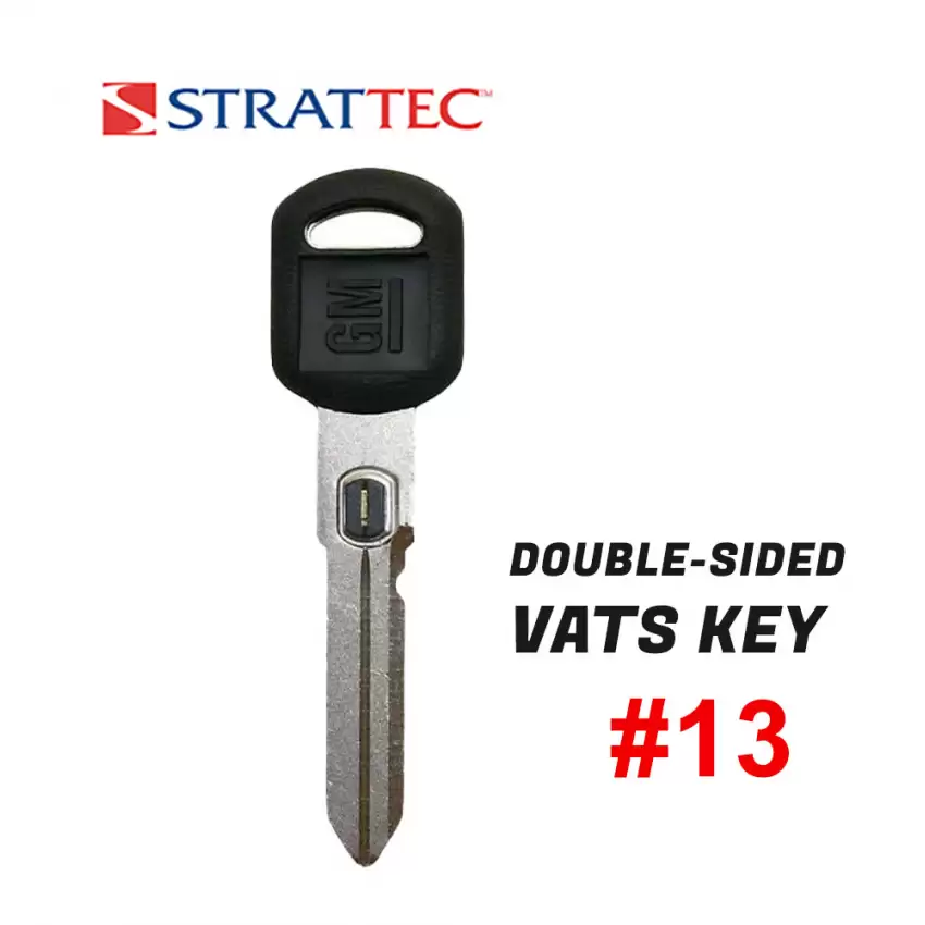 GM Double Sided Vats Key Strattec 596783 #13