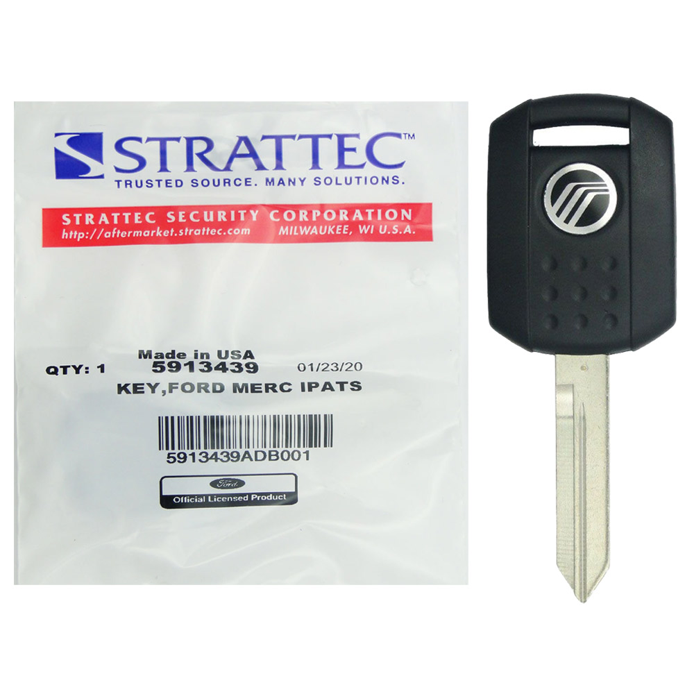 Mercury Transponder Key Strattec 5913439 H92 H84 H85 Chip 4D63 80-Bit Questions & Answers