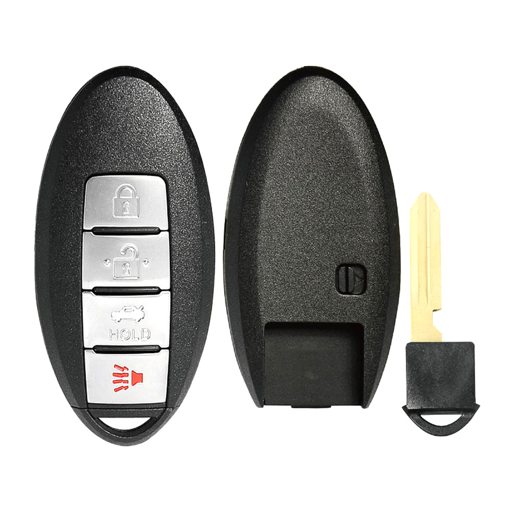 Remote Key Shell For Nissan Infiniti with 4 Button Blade NSN14 KR55WK48903 Questions & Answers