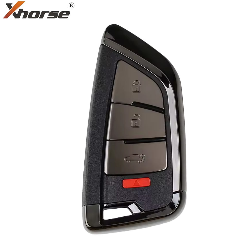 How many buttons does this remote key have?