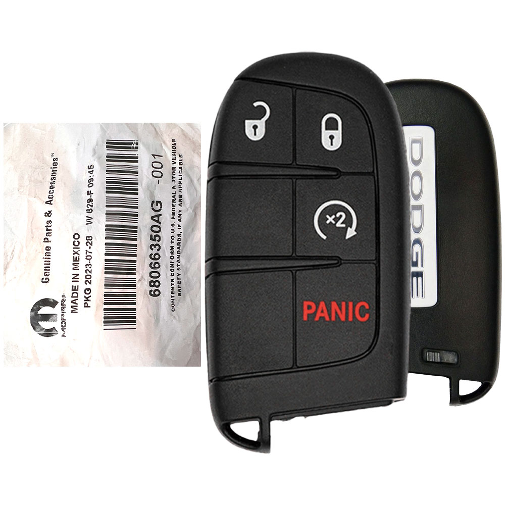 2019-2023 Dodge Journey Durango Smart Remote Key 68066350AD M3N-40821302 Questions & Answers