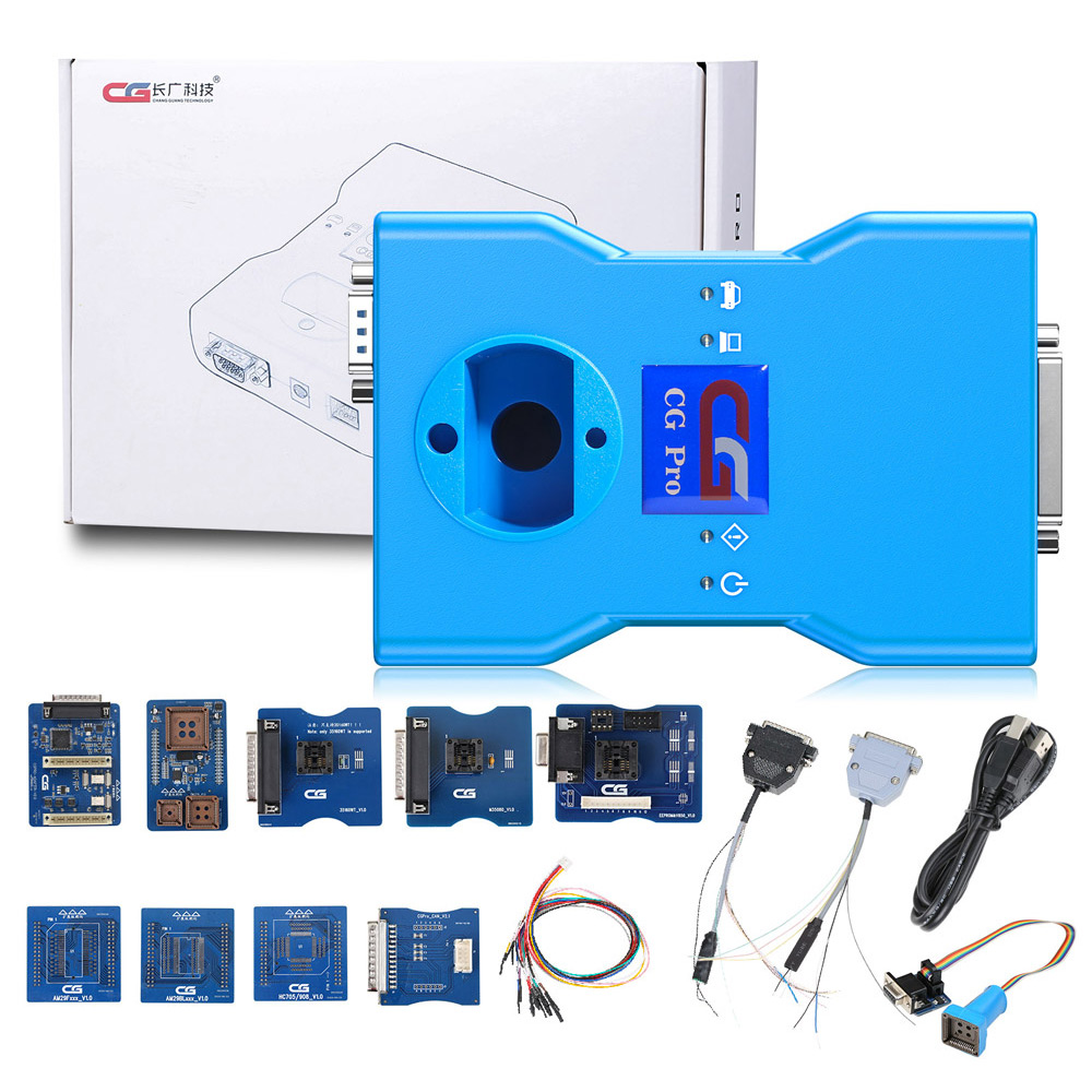 Does the CGDI CG Pro 9S12 Programmer include PC software?
