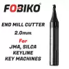 Universal Cutter 2.0 mm 3 Flutes compatible with manual key cutting machine JMA, Silca and Keyline
