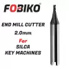 Universal End Mill Cutter 2mm W114 Compatible With SILCA