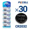 Bundle of 30 CR2032 3 Volt Lithium Coin Cell Battery, 5 Count / Blister card package