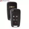 Chevrolet Impala, Malibu Flip Remote Key 5 Button Strattec 5912546