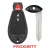 Fobik Proximity Remote Key For Chrysler Jeep Dodge 56046733 IYZ-C01C