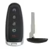 Smart Remote Entry Key for Ford M3N5WY8609 164-R7995 5 Button 4D63 Chip