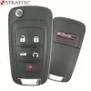 GMC Terrain Keyless Flip Remote Key 5 Button Strattec 5912548