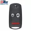 2007-2013 Flip Remote Key for Acura MDX RDX 35111-STX-325 N5F0602A1A ILCO LookAlike