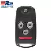 2007-2013 Flip Remote Key for Acura 35111-STX-329, 35111-STX-326 N5F0602A1A ILCO LookAlike