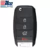 2014-2017 Flip Remote Key for Kia Rio 95430-1W023 TQ8-RKE-3F05 ILCO LookAlike