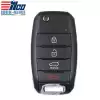 2016-2020 Flip Remote Key for Kia Sorento 95430-C5100 OSLOKA-910T ILCO LookAlike