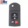 2006-2008 Flip Remote Key for Mazda 6 4238A-41524 KPU41788 ILCO LookAlike