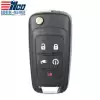 2011-2015 Flip Remote Key for Chevrolet Volt PEPS 22755321 OHT05918179 ILCO LookAlike