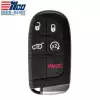 2011-2018 Smart Remote Key for Dodge Charger Dart 5026676AH M3N-40821302 ILCO LookAlike