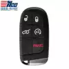 2014-2021 Smart Remote Key for Dodge Charger Dart 5026676AH M3N-40821302 ILCO LookAlike