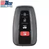 2019 Smart Remote Key for Toyota Avalon 8990H-07010 HYQ14FBE ILCO LookAlike