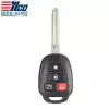 2013-2019 Remote Head Key for Toyota 89070-0R100 GQ4-52T ILCO LookAlike